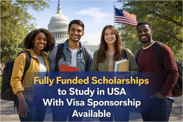 usa scholarships with visa sponsorship